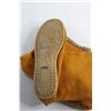 Image 2 : Suede Moccasin Boots - Size 8 - Made in Canada