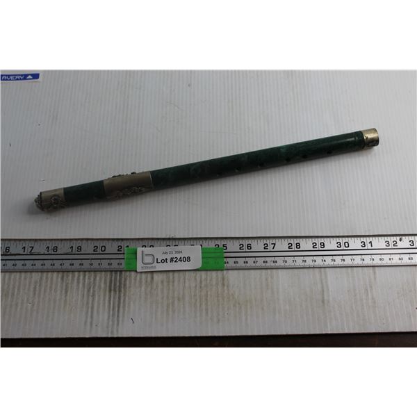 Vintage Asian Style Jade Flute