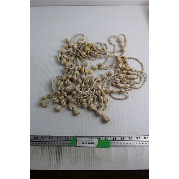 (2) Sea Shell Plant Hangers