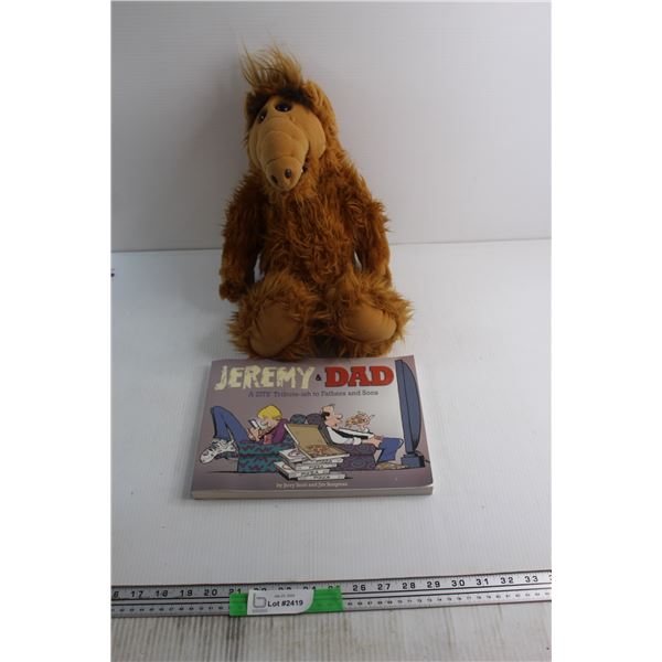 Alf Plush and Zits Book Jeremy and Dad