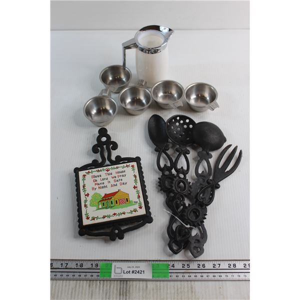 Pitcher, Wall Decoration and Misc.