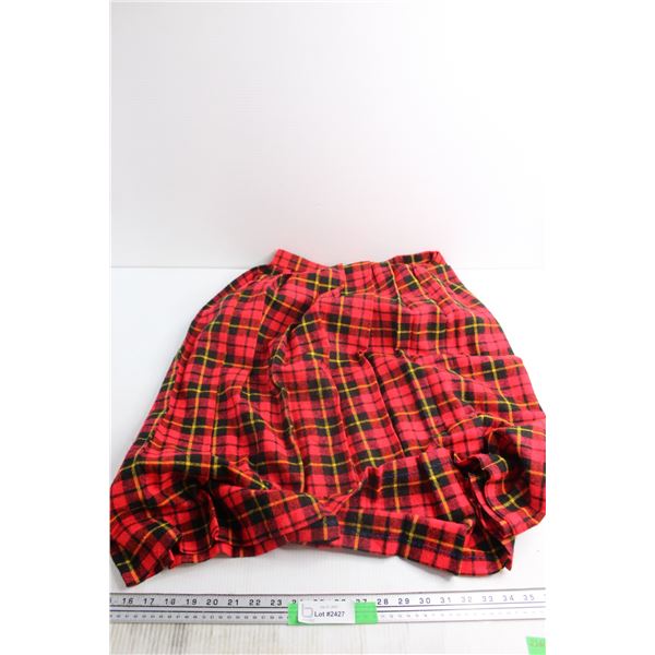 Vintage Kilt and Pin