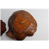 Image 3 : (2) Wood Slab Clocks