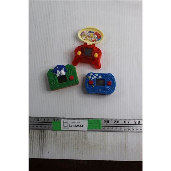 (3) Sega Hand Held Games