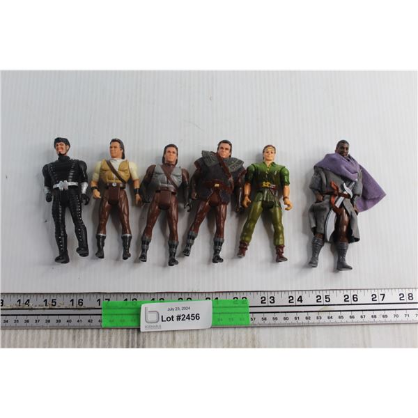 (6) Robin Hood Prince of Thieves Figures