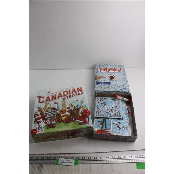 Canadian Trivia and Pictureka Games