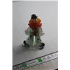 Image 1 : Glass Clown Figure - Damaged