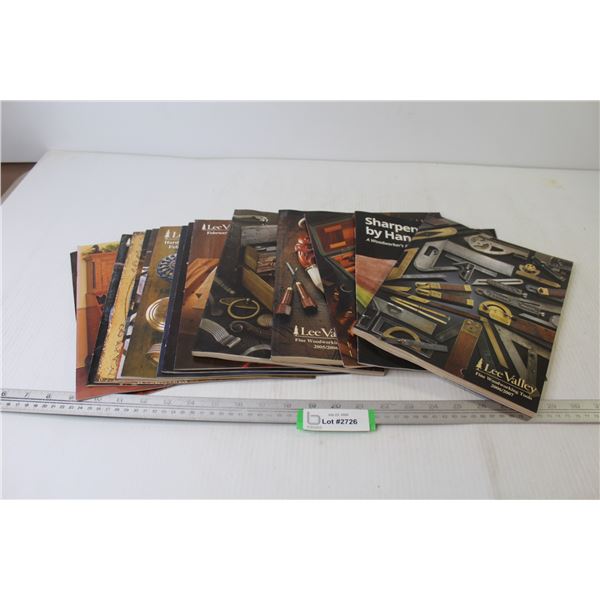 (15) Lee Valley Wood Working Related Magazines