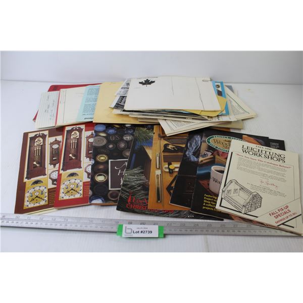 Assorted Wood Working Magazines - Wood Working Paperwork