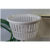 Image 4 : Plastic Basket - Plastic Sterilite Containers - Plastic Container w/Handle - Cut Off Hose