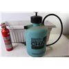Image 5 : Planter (26" x 12") - Pump Sprayer (missing nozzle tip) - Fire Extinguisher (full)