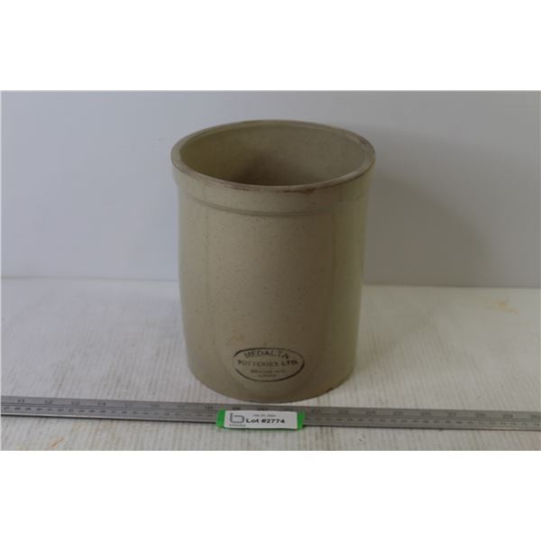 Medalta Crock (no size marking - looks like 1 gallon - no cracks)