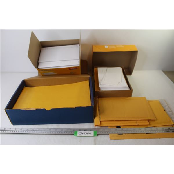 Envelopes - 4 1/8" x 9 1/2" - 7 1/2" x 10 1/2" - 9" x 12")