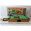 Image 1 : Mini Pool Table Game - As Is