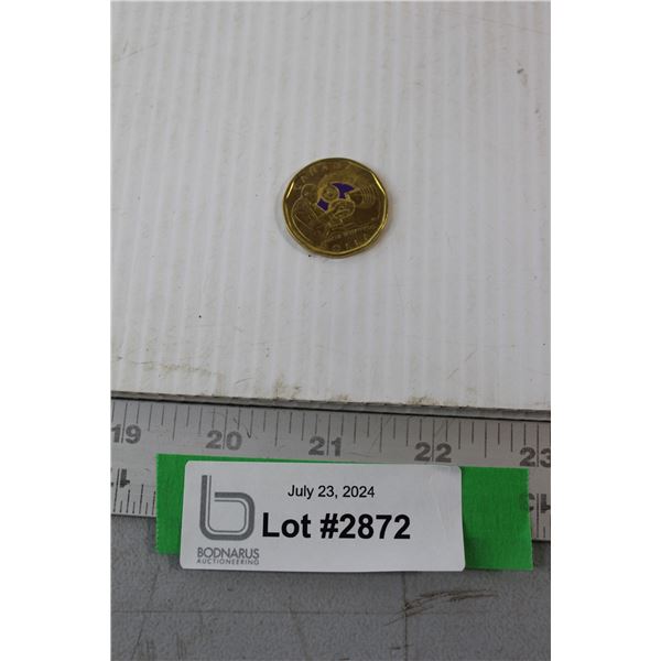 2022 Canadian Oscar Peterson Loonie