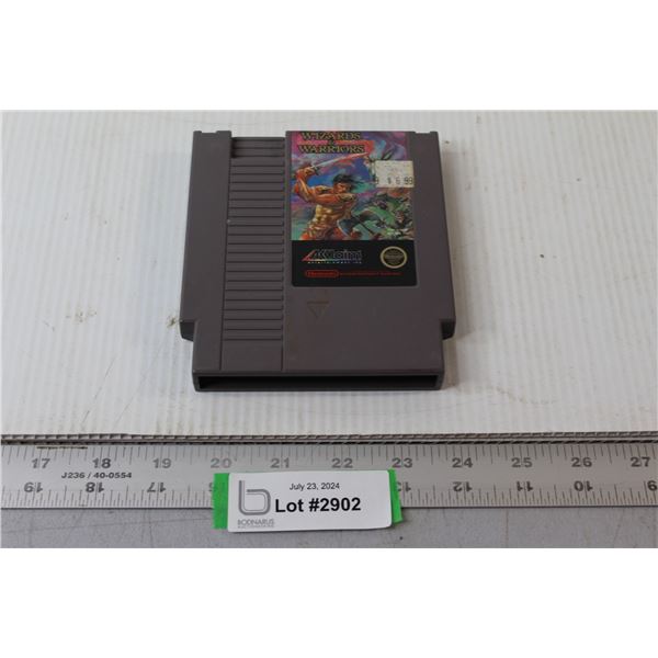 Wizards And Warriors NES Videogame - Untested