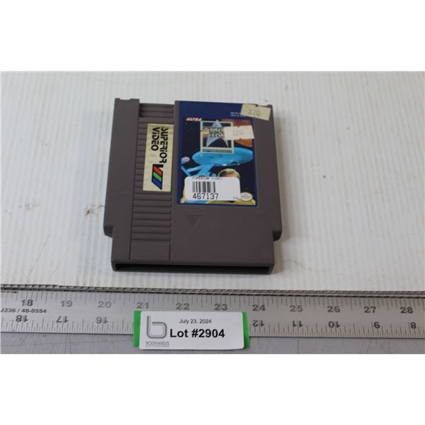 Star Trek 25th Aniversary NES Videogame - Untested