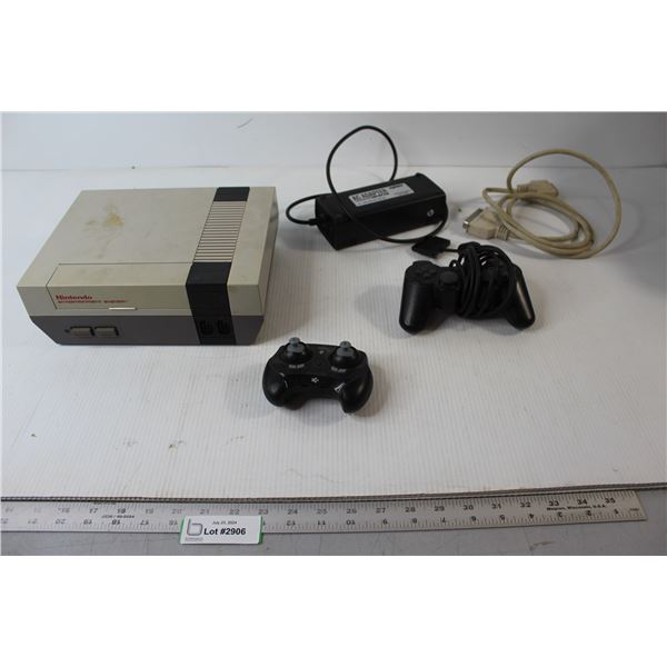 NES Console, Playstation 1 Controller, Misc. - All As Is