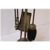 Image 3 : Brass Fireplace Set - 21" Tall