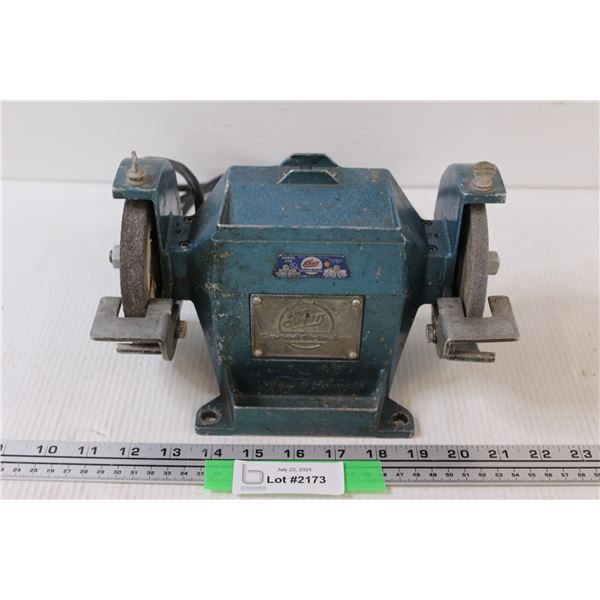 Thor Small Bench Grinder - 10" x 5" - Powers on, as is