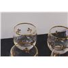 Image 4 : Swan & Pear Glass Figurines, (4) Clover Glasses, Kindersley Tea Cup Set, Misc.