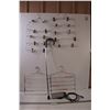 Image 1 : (4) Closet Hangers Set, Cane, RF Modulator (Consigner States Works) & Cord