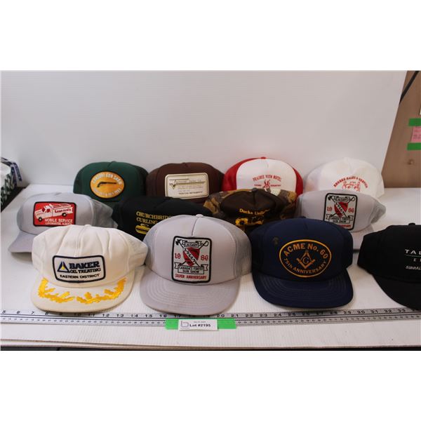(12) Vintage Baseball Hats