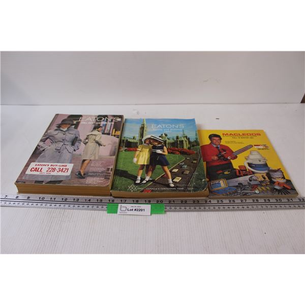 (2) Eaton's Catalogues (1967 & 1974), MacLeod's 1981 Catalogues