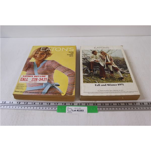 (2) Eaton's Catalogues (1971 & 1973)