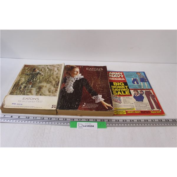 (2) Eaton's Catalogues (1969 & 1968) & Army Navy Catalogue
