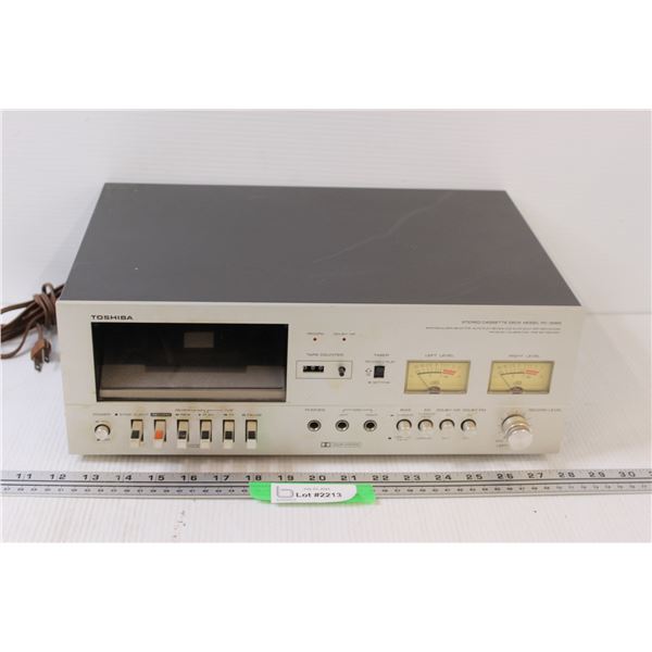 Toshiba PC-3060 - (consigner says not working but lights up)