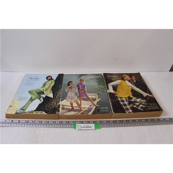 (3) Sears Catalogs (1971 & (2) 1969)