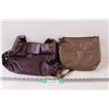 Image 1 : (2) Purses: Purple & Brown