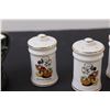 Image 2 : (3) Mickey Mouse Salt & Pepper Shakers, (2) Gentleman's Mugs