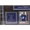 Image 3 : Toronto Maple Leafs - Auston Matthews Framed Picture - 20" x 16"
