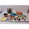 Image 1 : Lot: Watch, Peanuts Coloring Book, (2) Bathtime Books, Key Chains, Coin Purses, Misc.