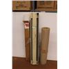 Image 1 : *Baseboard Heater, Roll of Standard Dry Sheathing, Box of Reinforcing Fabric, as is