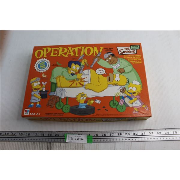The Simpsons Operation Skill Game - Incomplete