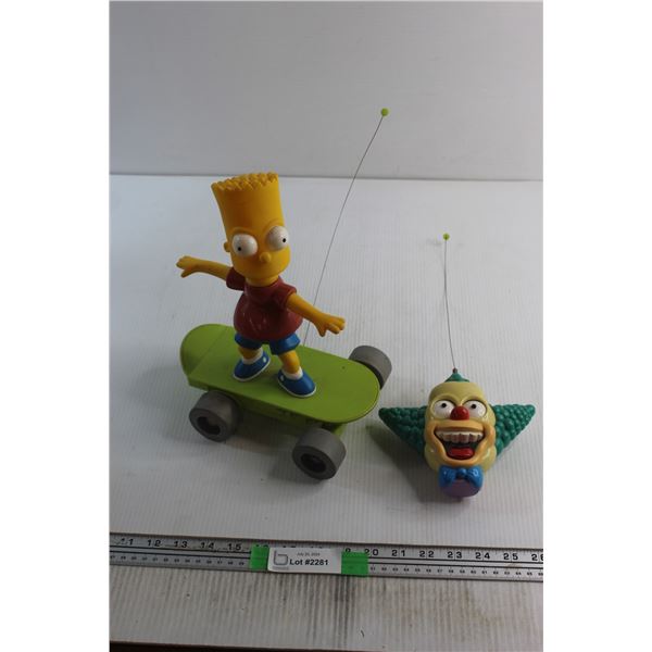 The Simpsons R/C Bart Toy