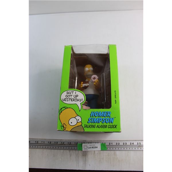 The Simpsons Homer Talking Alarm Clock
