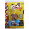 Image 2 : The Simpsons Kent Brockman and Disco Stu Figures