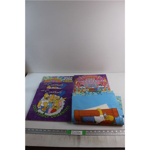 The Simpsons Calendars and Bags