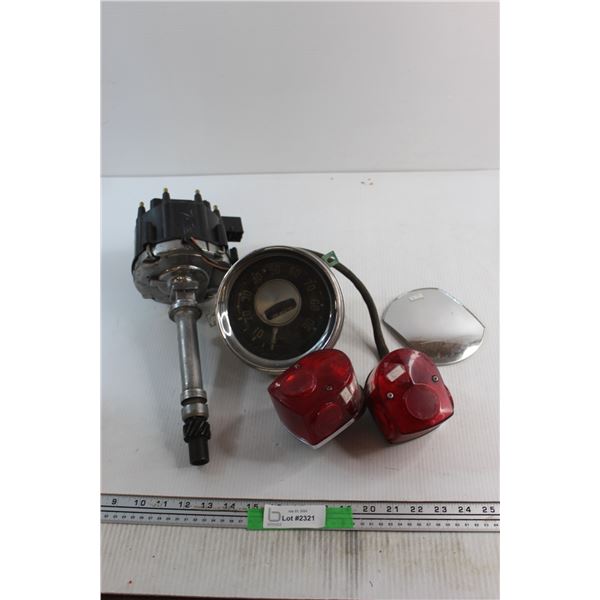 Automotive Parts - Distributer, Speedometer, Marking Lights
