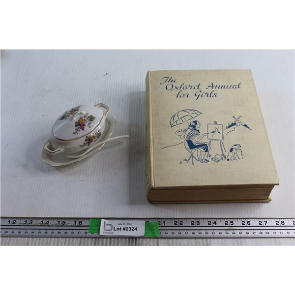 Petite Tureen and Book