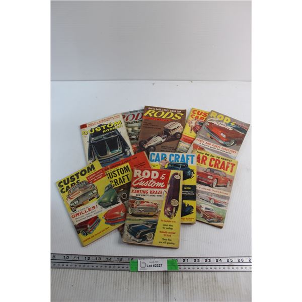 (10) Assorted Car and Hot Rod Magazines