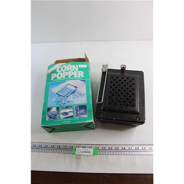 Campfire Corn Popper