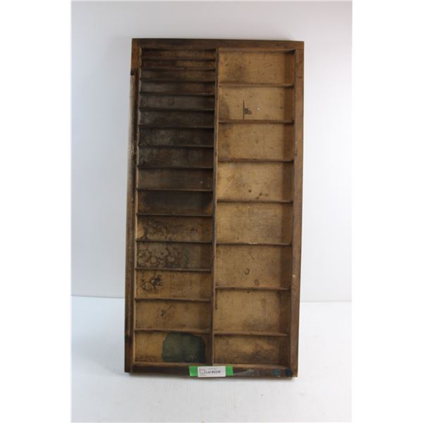 *Printer's Letter Tray 33'' x 17''