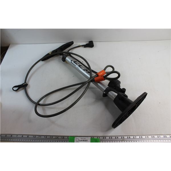 Hand Air Pump and Lock Cable