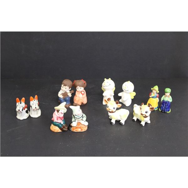 (6) Pairs of Salt and Pepper Shakers