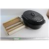 Image 1 : (2) Clingwraps, Wax Paper and Roaster